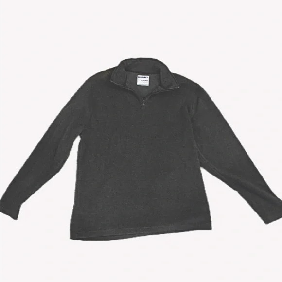 LIGHT GRAY 1/4 ZIP OLD NAVY - Picture 1 of 5